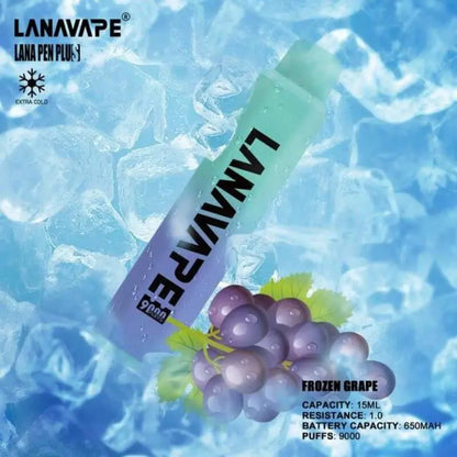 SGVape-LANA-PEN-PLUS-9000-FROZEN-GRAPE-SG-Vape-Hub
